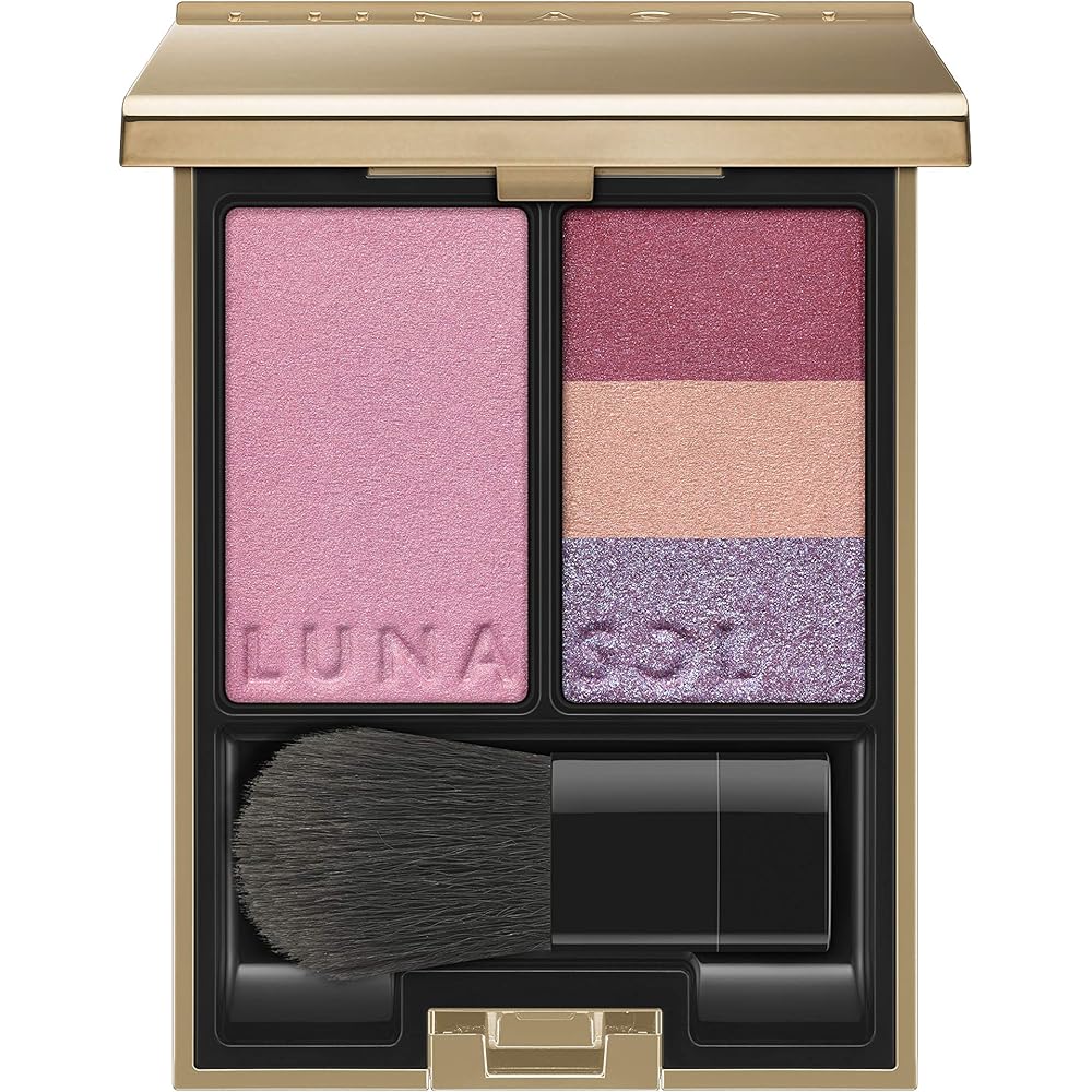 LUNASOL Палитра теней Fusing Color Palette EX01 Eyeshadow EX01 Aurora Glow