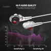 Moving Coil Iron 3.5mm Universal In-Ear Wired Earphone HiFi Stereo Music Headset