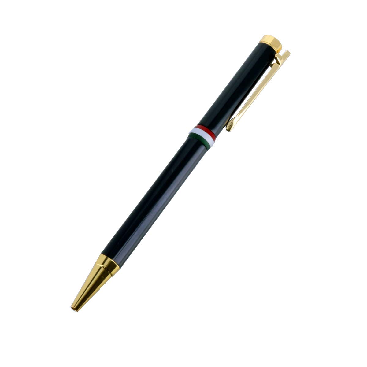 

Orobianco La Scriveria Twist Ballpoint Black GT Pen,