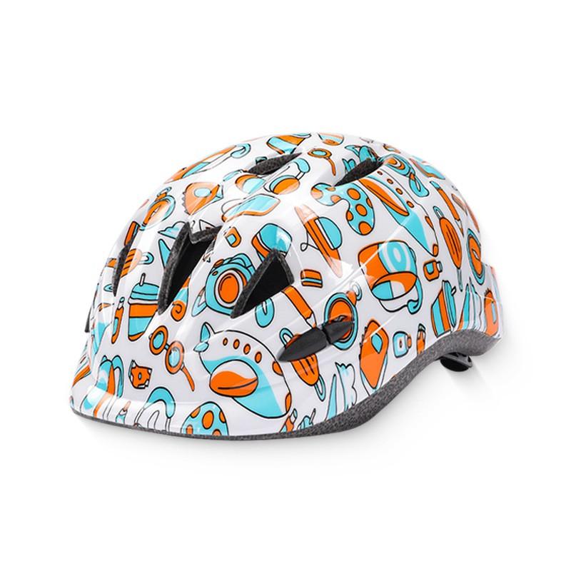 Kids Bicycle Helmet Ages 1-12 Years Cartoon Design Safety Scooter Skateboard Balance Bike Use