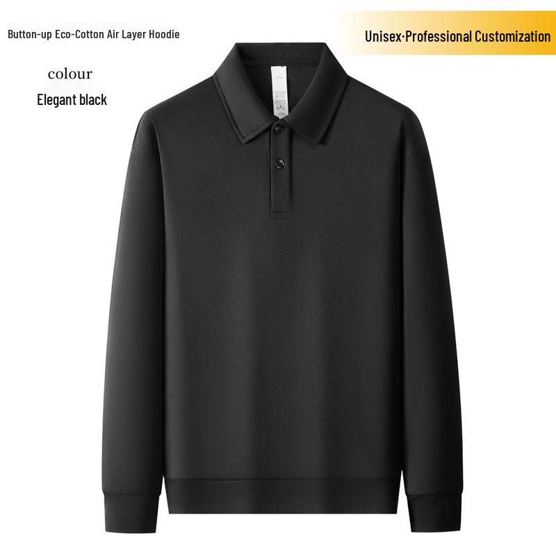 350g Eco-Cotton Air Layer Hoodie for Restaurant Staff Uniform (6502) 2XL