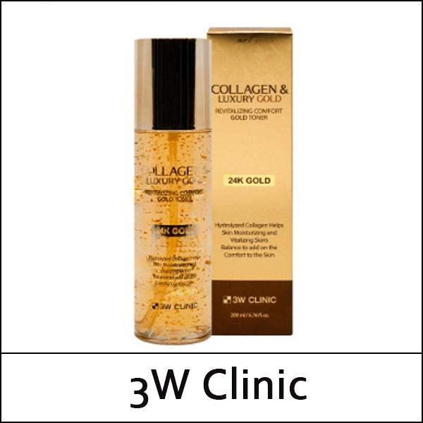 [3W Clinic] (b) Collagen & Luxury Gold Revitalizing Comfort Gold Toner 200ml