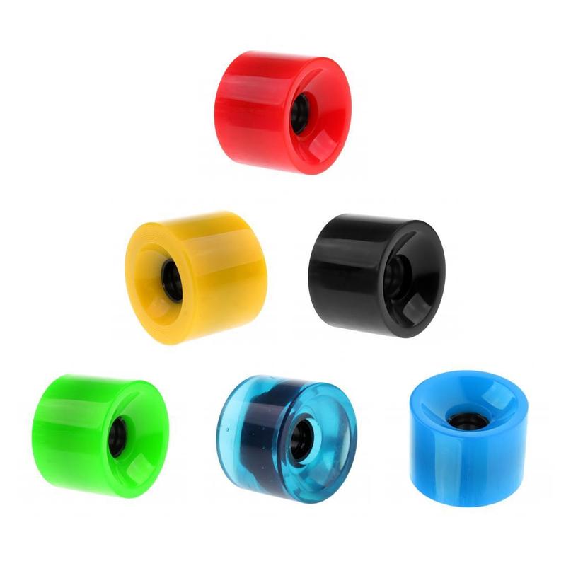 Rodas de Skate Profissional Material PU Rodas para Longboard Cruiser 70mm Duráveis Acessórios de Skate para Uso Externo