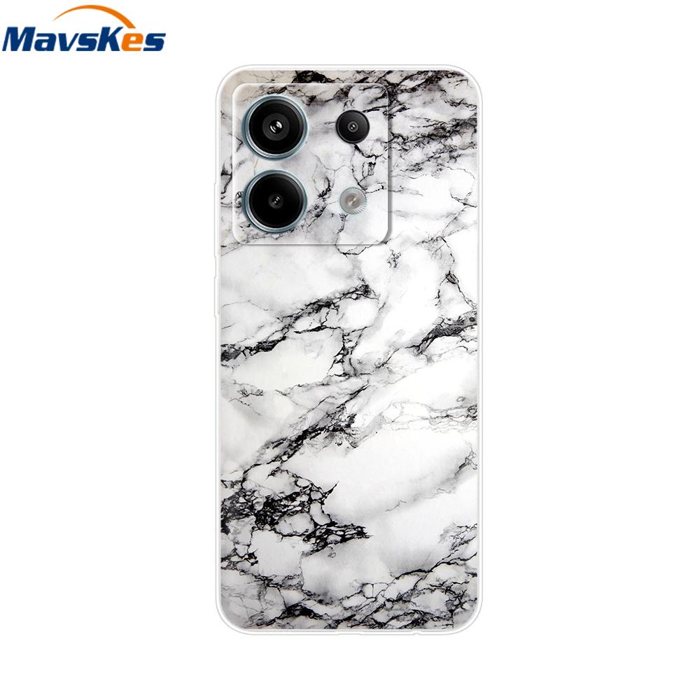 Handyhülle Für Xiaomi Redmi Note 13 Pro 5G Rückseite Niedlich Stoßfest Weich Klar Silikon TPU Für Redmi Note13 Note 13 Pro Funda