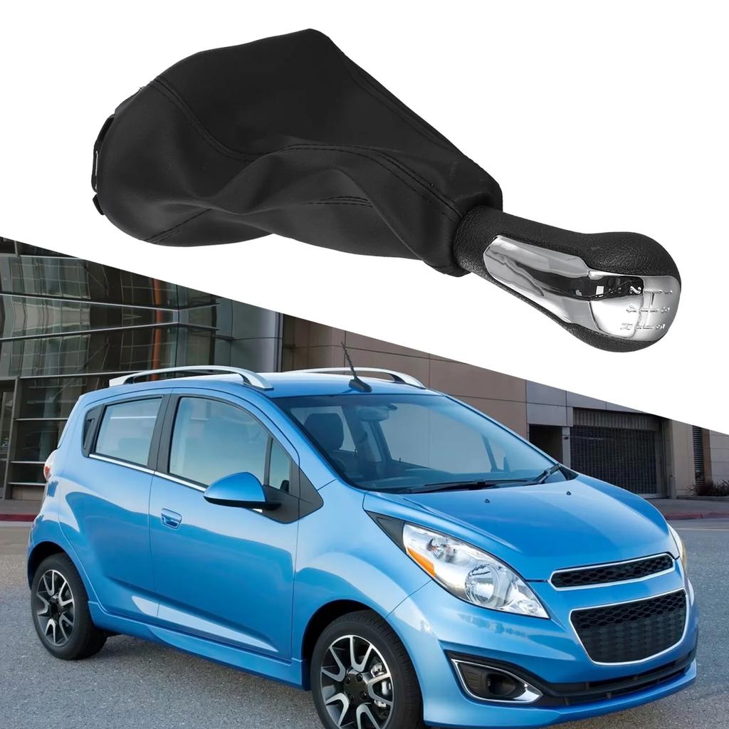 5-speed Car Gear Shift Lever With Leg Guard Boot Cover For Chevrolet For Spark Shifter Gearstick Lever With Gaiter