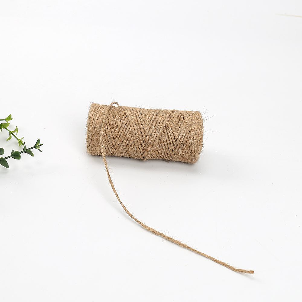 2.5Mm Jute Rope, Hemp Thread Diy Material, Hand-Woven Mesh Photo Wall Decoration, Tied Rope