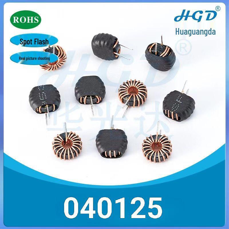 Iron-Silicon-Aluminum Toroidal Inductor Coil (12UH, 22UH, 33UH) for Magnetic Ring Filtering