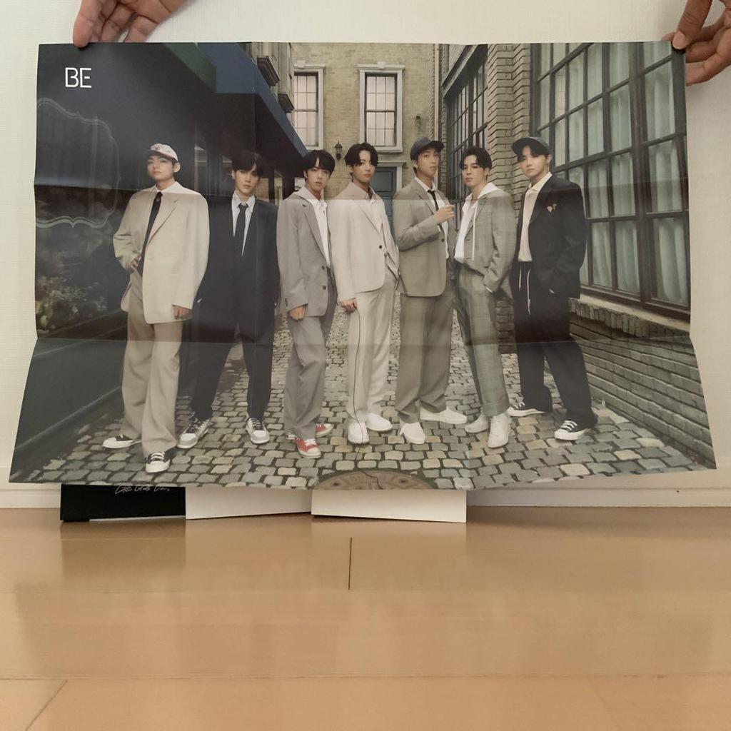 [USED] BTS BE Album with Poster