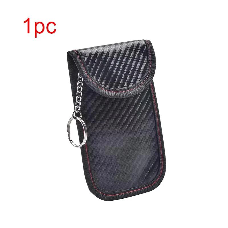 Car Key Signal Shielding Box Remote Control Set Key RFID Shielding Pocket Key Credit Card Bags Organizer for Privacy Protection