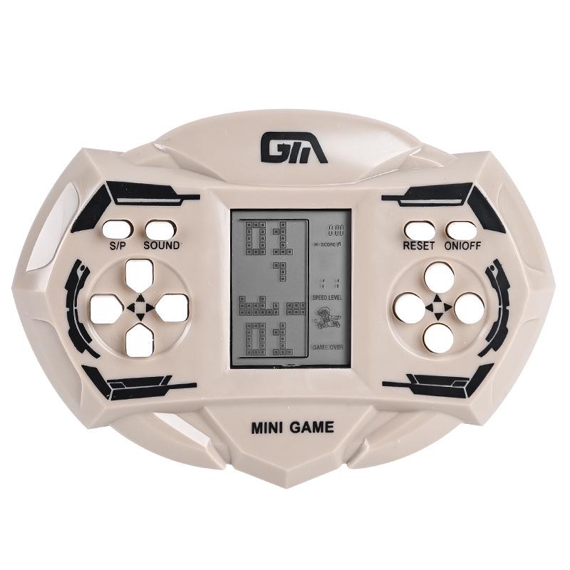 Přenosná retro herní konzole Tetris pro děti a studenty