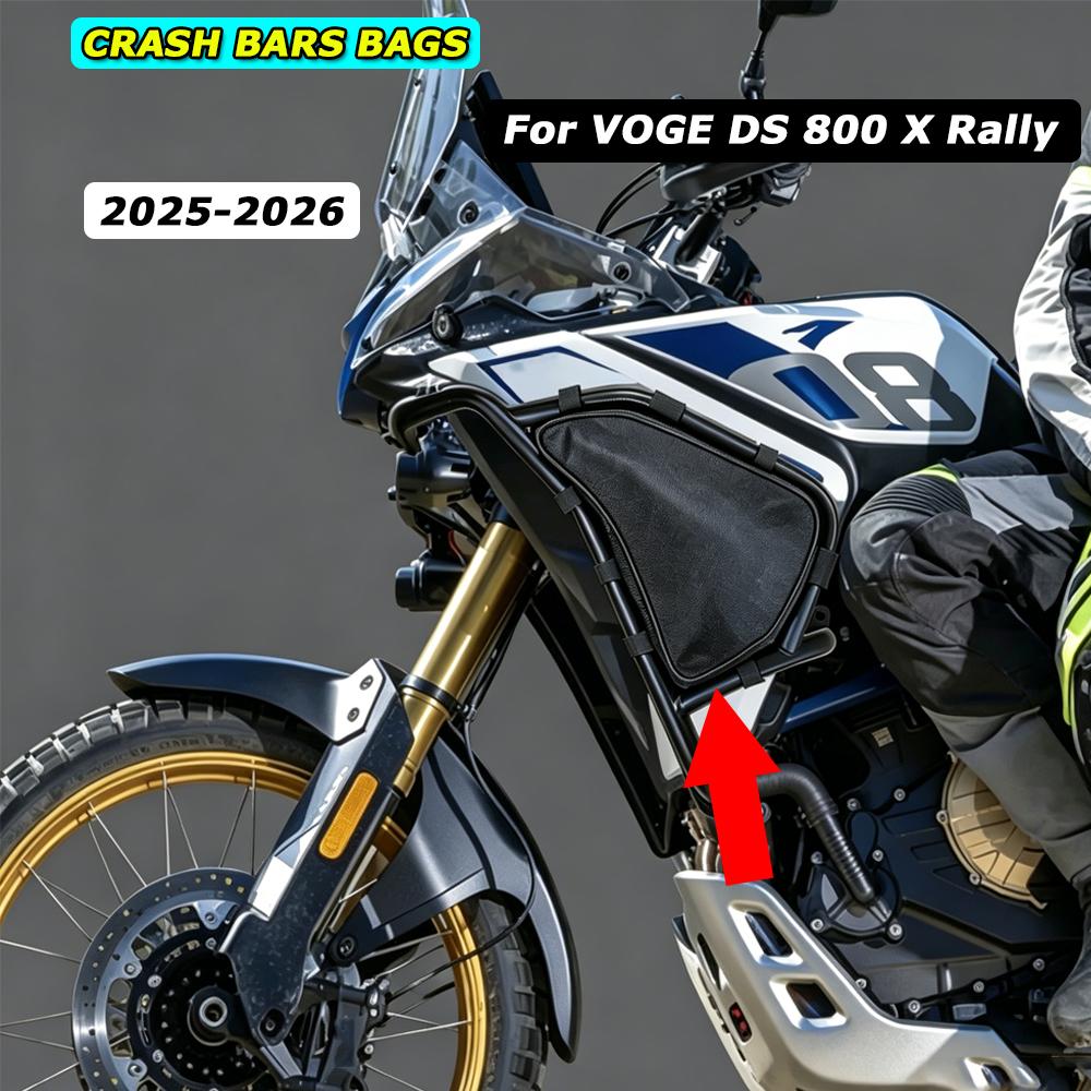 For VOGE DS 800 X Rally 2025-2026 Motorcycle Original Bumper Repair ToolBag DS 800X DS800 X Frame Crash Bars Bag Waterproof Bag