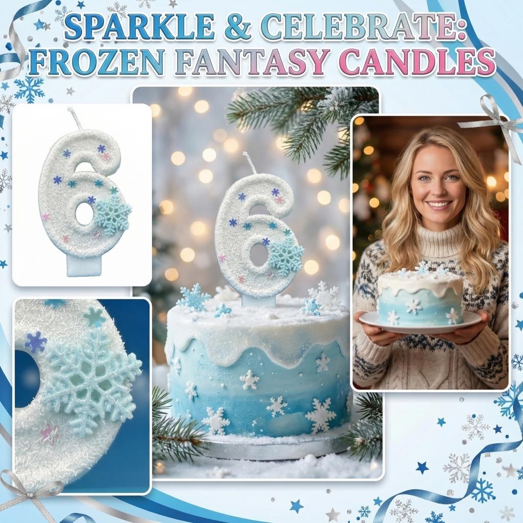 Fashion Cartoon Creative Birthday Candles Party Digital Candles