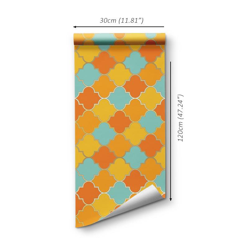 Samoprzylepna Naklejka Ścienna z PVC, Usuwalna, Dekoracyjne Tło, Drukowanie Artystyczne DIY, Wodoodporna, Samoprzylepna Tapeta