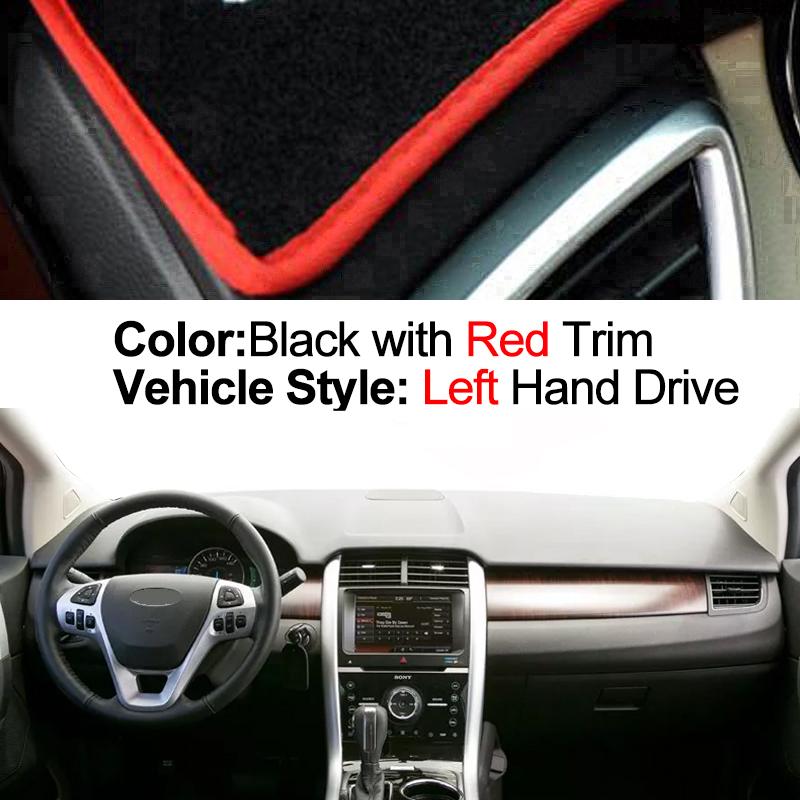 Car Inner Dashboard Cover For Ford Edge 2014 2013 2012 2011 2010 2009 2008 2007 Auto Dash Mat Carpet Cape Sun Shade