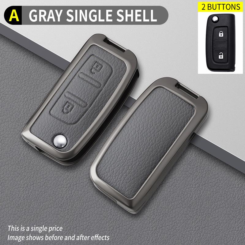 2023 Foton Aoling Suyun Pro Leather Key Cover for Men & Women, Oumake S1 Remote Control Holder with Buckle
