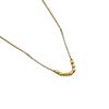 High-End Titanium Steel Seven Love Beans Necklace - Trendy, Versatile Clavicle Chain for Women