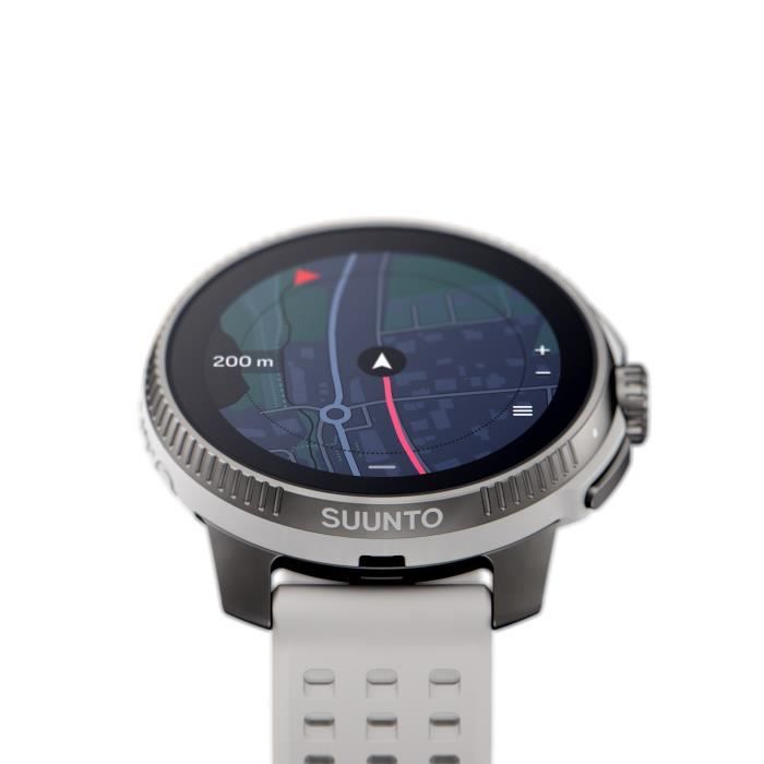 Montre connectée sport gps - suunto - race - ecran 1,43" - birch