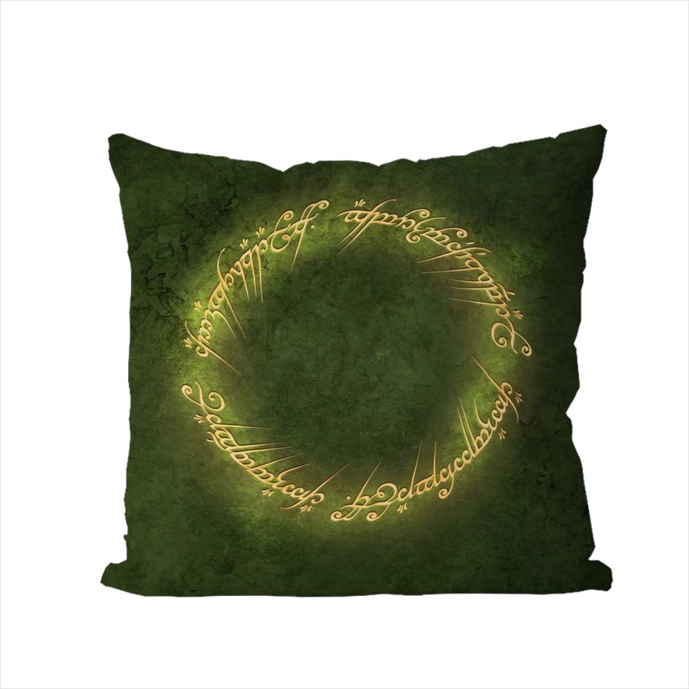 The LLord Of The Rings Pillow Case For Car Sofa Decorative Home Doublesided Print Plush Square Throw Pillow Cushion Cover