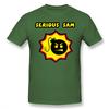 Serious Sam TShirt Serious Sam Replica T Shirt 100 Cotton Summer Tee Shirt Men Cute ShortSleeve Printed Tshirt