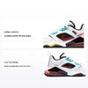 Mars 270 Low Leather Comfortable Versatile Non-Slip Shock Absorbing Low-Top Basketball Shoes Kids Sneaker White Green Orange DB5920-181