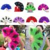 Hand Fan Fashion Fan Feather Bridal Plumages Fan Folding Fan Handheld Flapper Fan Wedding Dancing Party Photo Shoot Fan