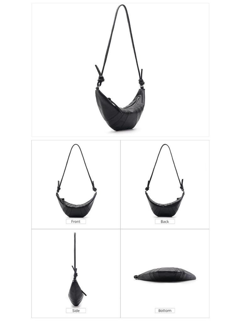 Cross-border Fashion Versatile Croissant Shoulder Bag - Women's Hot-selling Dumpling Bag