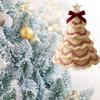 Yarn Christmas Tree Ornaments Craft Kits For Handmade Holiday Decorations And Festival Crafts Accessories