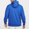 Nike Logo Comfortable Casual Sports Long Sleeve Hoodie Men hoodies Royal-Blue White HF1177-493