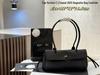 Luxury Retro Cowhide Baguette Shoulder Bag with Double Box Packaging
