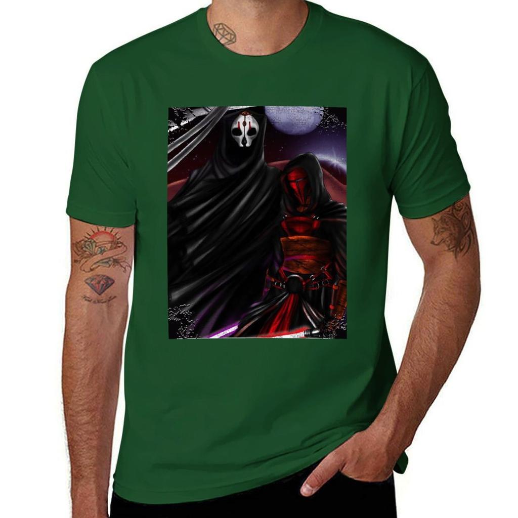 Episches Revan- und Darth-Nihilus-T-Shirt, süße Kleidung, Tiermotiv, Jungen, Vintage, Oversize, Fruit of the Loom Herren-T-Shirts