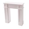 Miniature European American Retro Fireplace Cabinet 1Pc - 1:12 Dollhouse Living Room Storage Background Decor Furniture