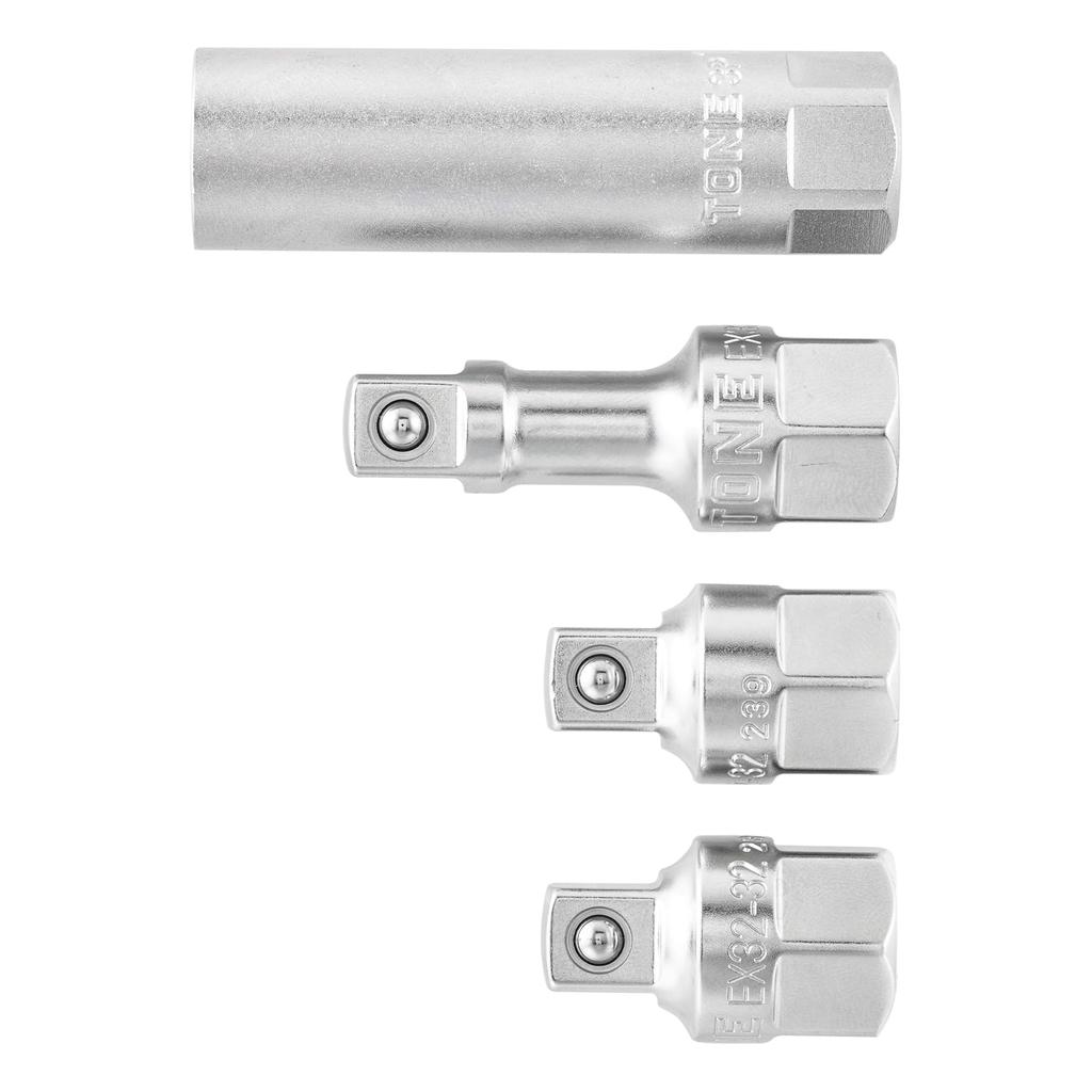 TONE Plug Socket Set PG86S 3/8" Inch Drive 14mm 4-