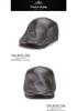 Unisex Genuine Leather Sheepskin Suede Flat Cap - Trendy Duckbill Beret for Spring, Autumn, and Winter