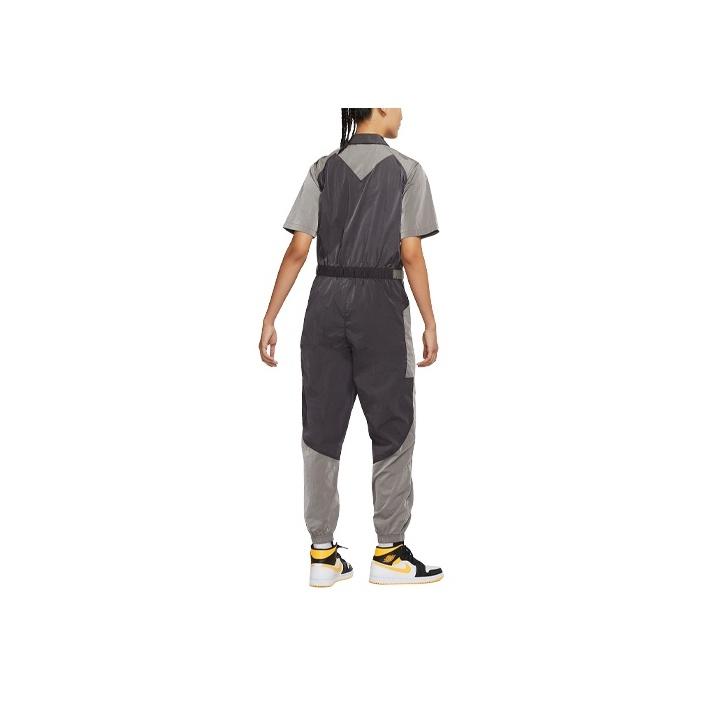 Jordan Women's Essential Woven Jumpsuit Thunder Gray DD7064-082