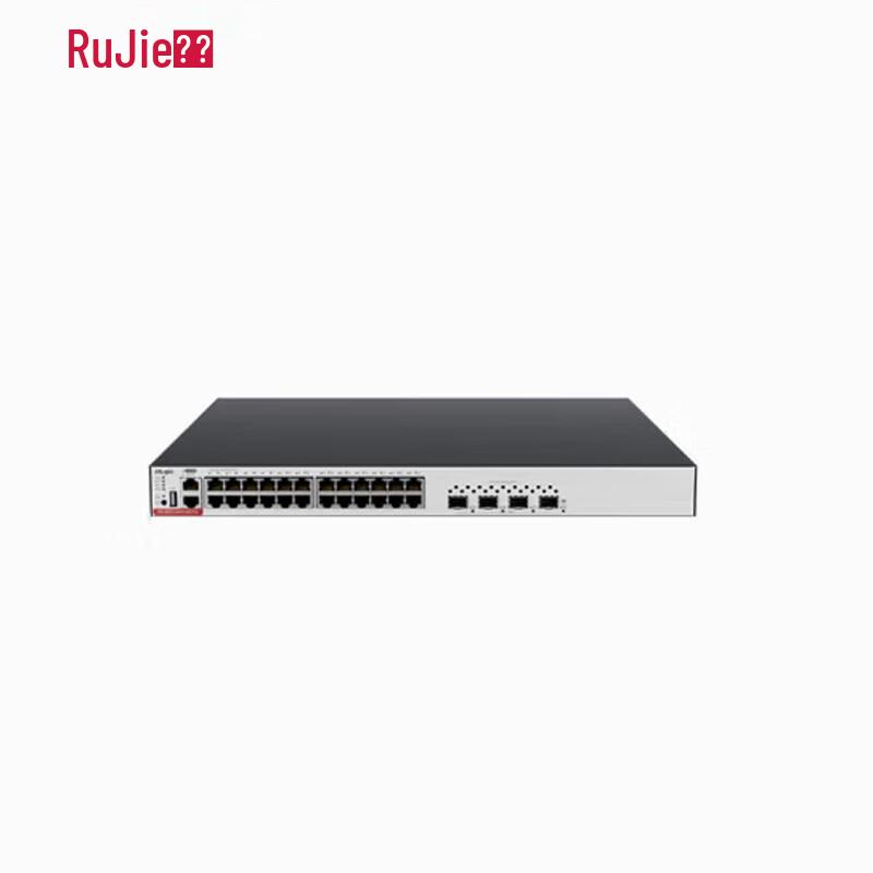 Ruijie RG-S5310-24GT4XS-P-E 24-Port Gigabit PoE+ Managed Switch
