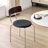 Trendy European Dining Chairs White Nordic Metal Office Dining Chairs Modern Luxury Muebles Para El Hogar Home Furniture
