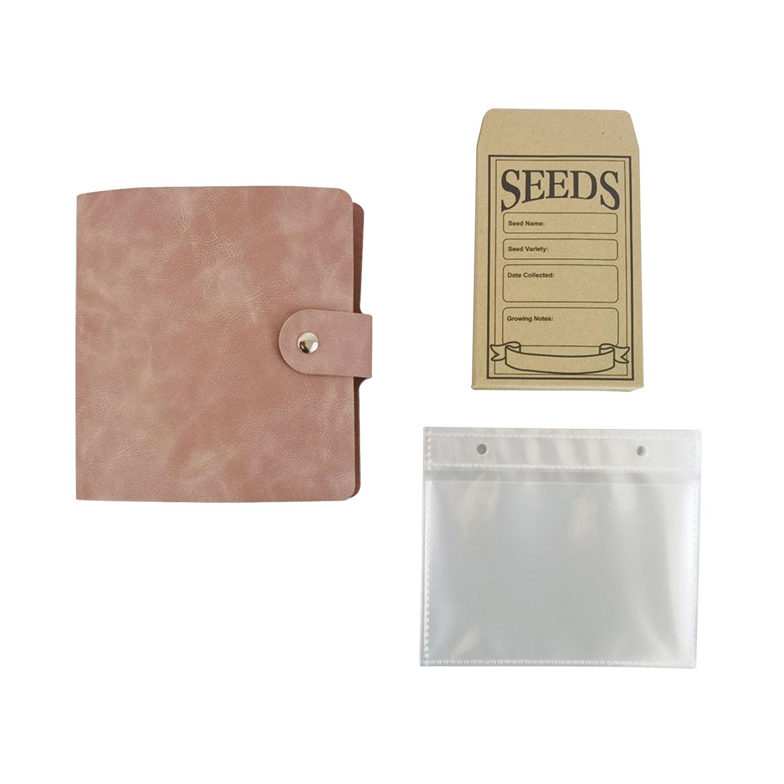 

Хранение семян растений Рапс Конверт для хранения Вставка Цветок Овощ One Size розовый