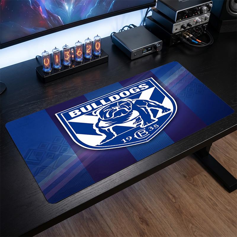 Canterbury-Bankstown Bulldogs Pattern Mousepad Anti?Slip Rubber Desk Pad For Gaming Working Desktop Decoration