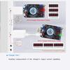Fosa USB Tester USB Digital USB Last Elektronische Last Widerstandsmodul Smart Auto Schutz Multimeter, 5V/9V/12V/20V Strom/Spannungstester, Tester,
