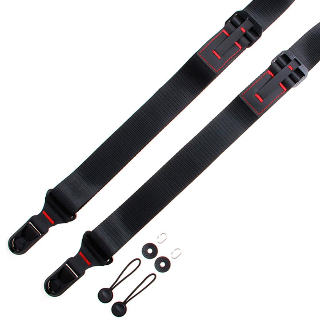 Shoulder Neck Strap for SLR DSLR and Mirrorless Cameras Universal Nylon Lanyard Quick Release Photographers Camera Belt