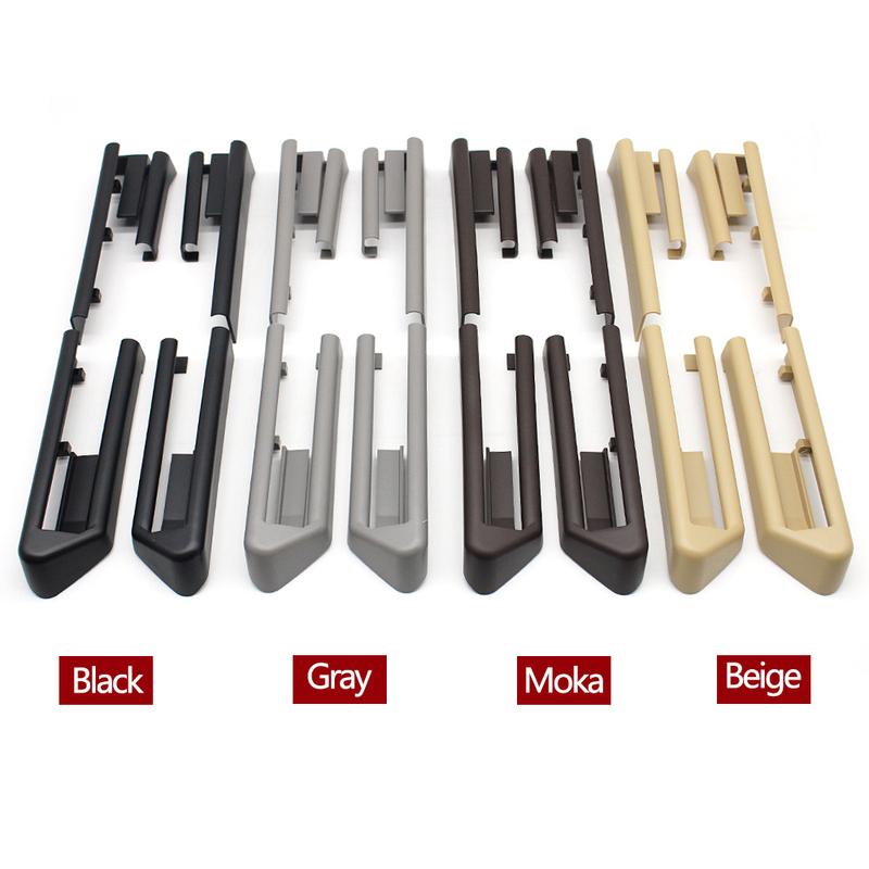 Interior Car Left Right Seat Sliding Track Rail Cover Trim Replacement For BMW X5 X6 E70 E71 E72 2007-2014