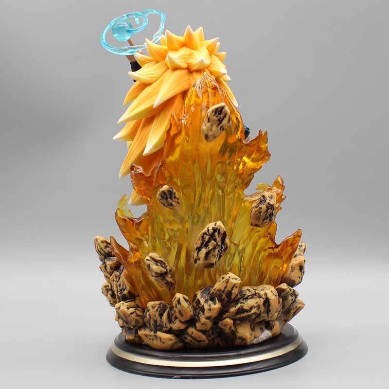 Dragon Ball Z Gotenks Figures Sjj3 Gotenks Anime Figures Super Saiyan Gk Statue Figurine 22cm Pvc Model Doll Collectible Toy Gif