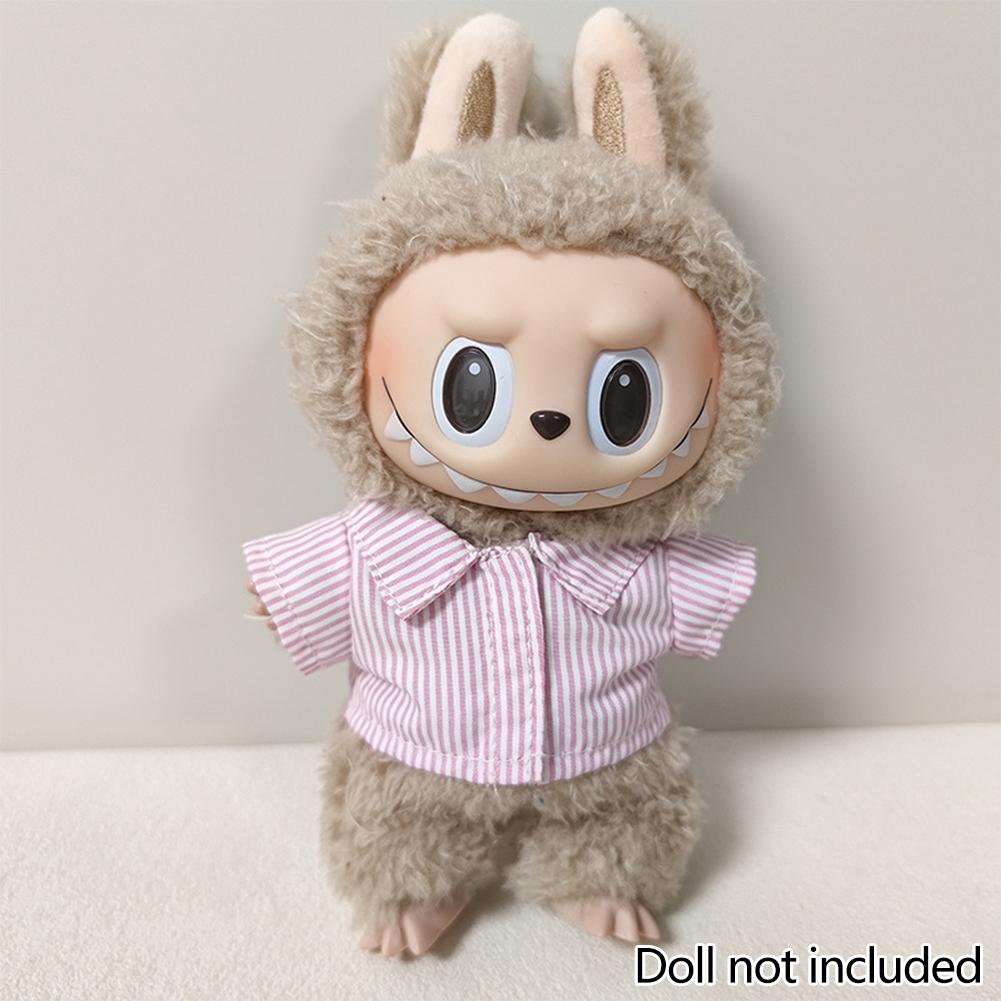 

Для 17см Ляльки Лабубу Одяг Модний Одяг Сорочки Одяг для Ляльки Кольоровий Комплект Шорти Аксесуари для Ляльок Мила Прикраса Маленький Одяг 02#