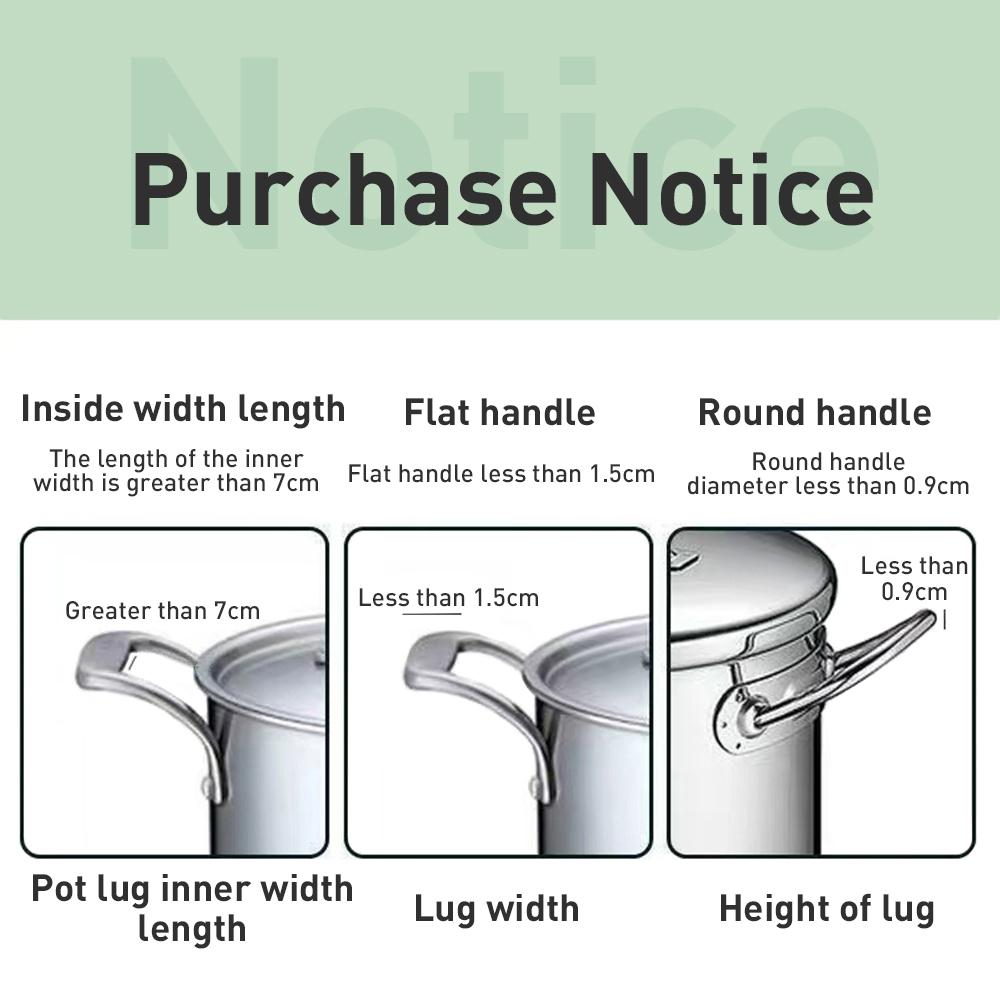 2/4Pcs Silicone Pan Handle Cover Heat Insulation Covers Pot Ear Clip Non-slip Steamer Casserole Pan Handle Holder Kitchen Tools