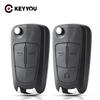 S 2/3 Buttons Flip Remote Folding Car Key Cover Case Shell Styling Case For Vauxhall Opel Corsa Astra Vectra Signum