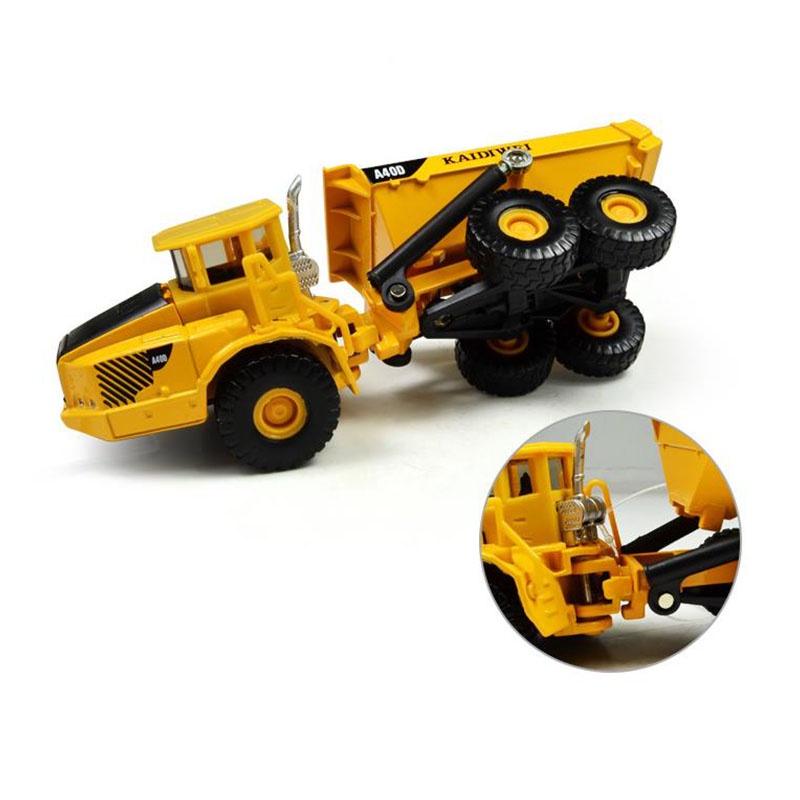 Model wywrotki Kdw 1/87 Diecast, Metalowy Pojazd Budowlany Dla Dzieci