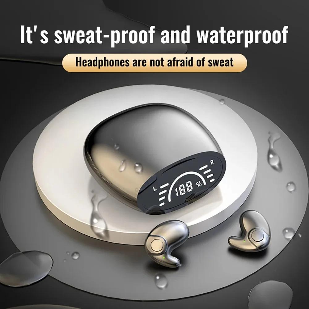 Bluetooth 5.3 AI Translation Earphones Support 135 Language Wireless Headphones Sleep Headsets HiFi Noise Reduction Earbuds