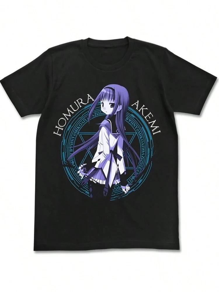 Anime Magical Akemi Homura T Shirt Unisex 3 S
