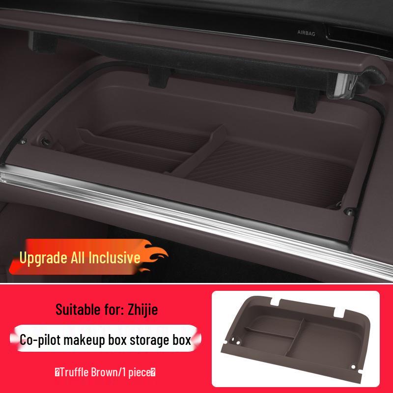 

Zhijie R7/S7 Co-pilot Silicone Makeup Storage Box for Car Interior Decoration