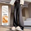 Women's Fleece-Lined High-Waist Wide-Leg Pants